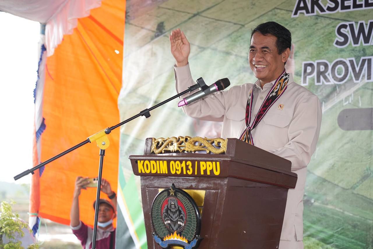 Mentan RI Kunjungan Kerja ke Kaltim