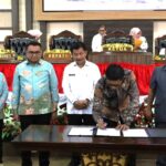 Rapat Paripurna DPRD Kukar Pengumuman Penetapan Cabup dan Cawabup Terpilih