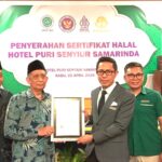Hotel Puri Senyiur Samarinda Pertama di Kaltim Meraih Sertifikat Halal